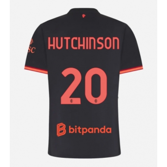 AC Milan Omari Hutchinson #20 Maglia Gara Terza Repliche 2026-27 Donna Maniche Corte